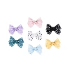 New resin accessory polka dot bow tie diy cream glue phone case patch bow tie hairpin accessory material Item Picture